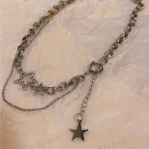 Fairycore Star Decor Layered Chain Necklace